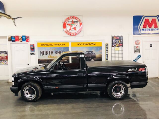 1990 Chevrolet Other Pickups -454 SS-BLACK PICK UP-REBUILT ENGINE-SEE VIDEO - photo 3