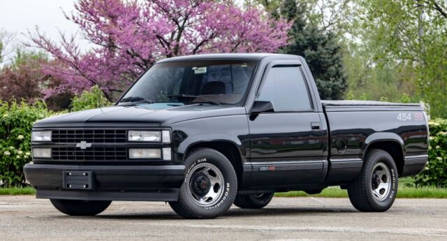1990 Chevrolet Other Pickups -454 SS-BLACK PICK UP-REBUILT ENGINE-SEE VIDEO - photo 4