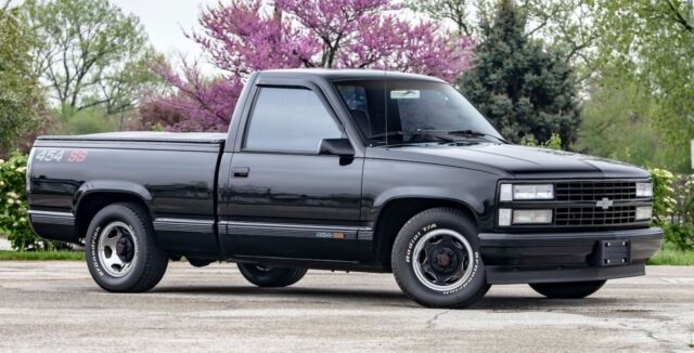 1990 Chevrolet Other Pickups -454 SS-BLACK PICK UP-REBUILT ENGINE-SEE VIDEO - photo 7