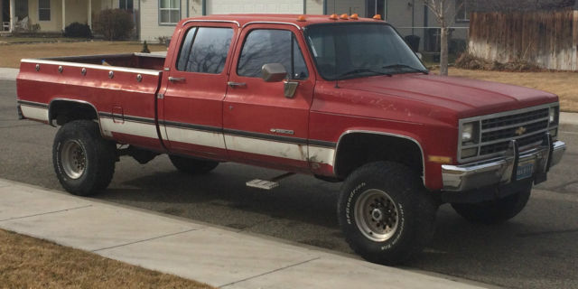 1990 Chevrolet Other Pickups Silverado Crew Cab Pickup 4-Door