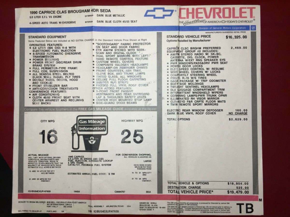 1990 Chevrolet Caprice - photo 2