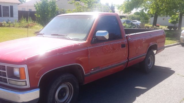 1990 Chevy Cheyenne RWD AC Works Needs A Little TLC Great Motor 1990 Chevrolet Cheyenne