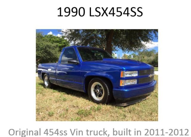 1990 CHEVY LSX 454SS with a 2012 LSX 454 crate engine 630HP 1990 Chevrolet SS 454ss
