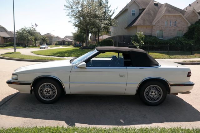 1990 Chrysler LeBaron GTC MASERATI - photo 5
