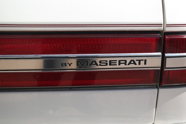 1990 Chrysler LeBaron GTC MASERATI - photo 7
