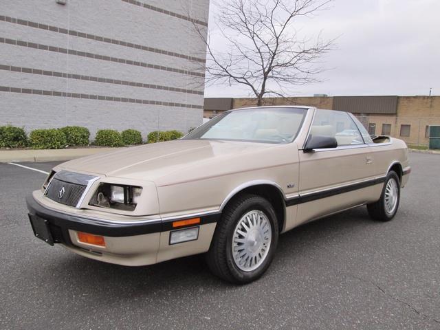 1990 CHRYSLER LEBARON CONVERTIBLE ONLY 26K MILES 1 OWNER RARE FIND MUST SEE 1990 Chrysler LeBaron