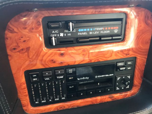1990 Chrysler LeBaron TC by Maserati - photo 9