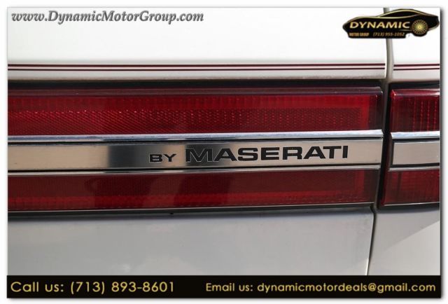 1990 Chrysler LeBaron GTC - photo 11