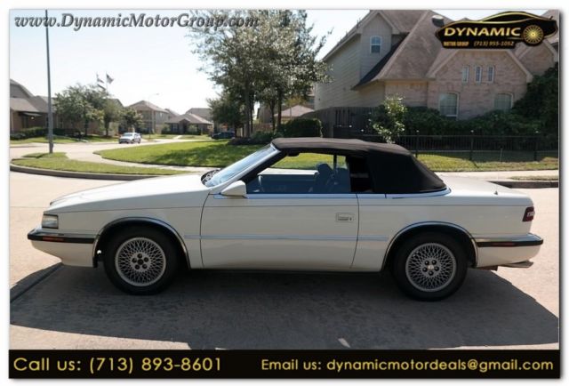 1990 Chrysler LeBaron GTC - photo 8