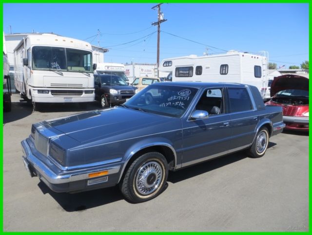 1990 Chrysler New Yorker Landau Used 3.3L V6 12V Automatic NO RESERVE 1990 Chrysler New Yorker Landau