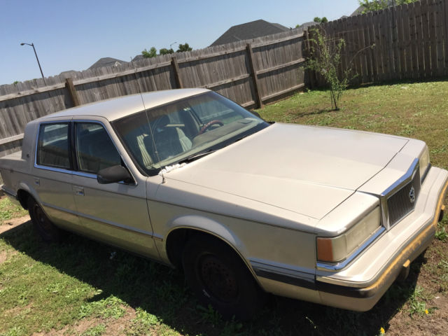 1990 CHRYSLER NEW YORKER SALON * LOOK HERE * GA * NO RESERVE 1990 Chrysler New Yorker