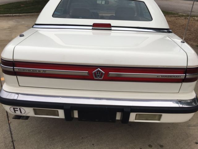 1990 Chrysler T-C BY MESERATI - photo 13