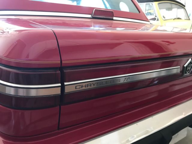 1990 Chrysler TC Maserati Base - photo 5