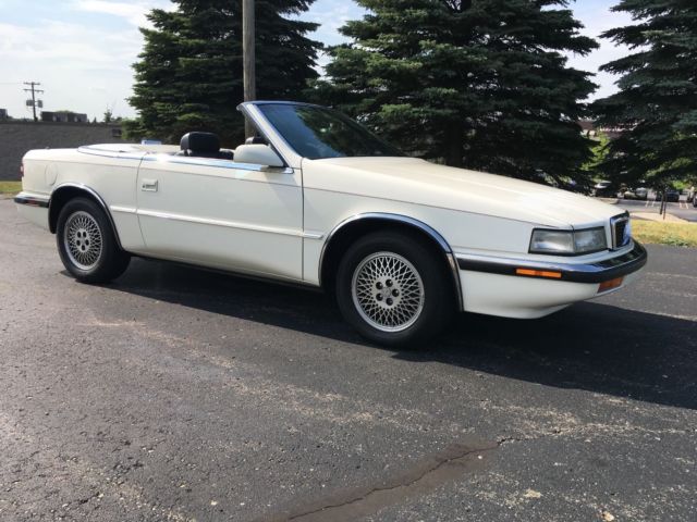 1990 Chrysler TC by Maserati Convertible - photo 9
