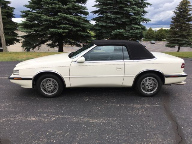 1990 Chrysler TC by Maserati Convertible - photo 6