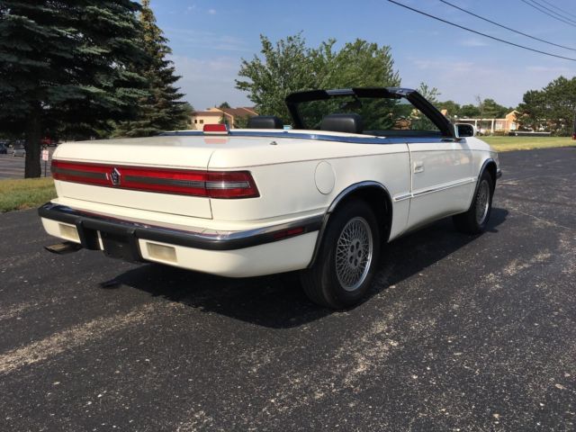 1990 Chrysler TC by Maserati Convertible - photo 8