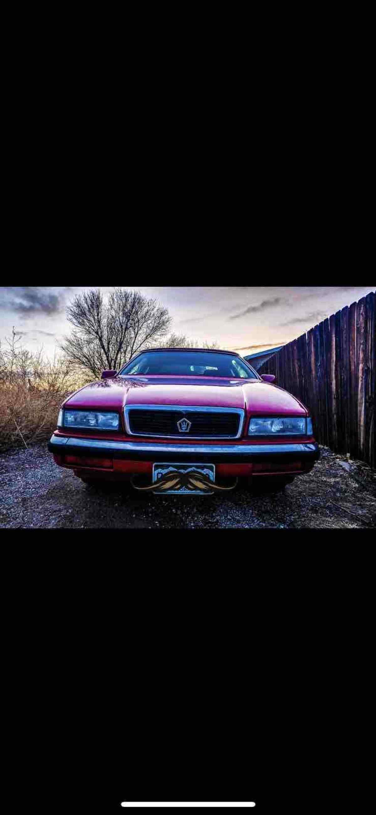 1990 Chrysler TC Maserati Convertible Red FWD Automatic BY MASERATI 1990 Chrysler TC Maserati BY MASERATI
