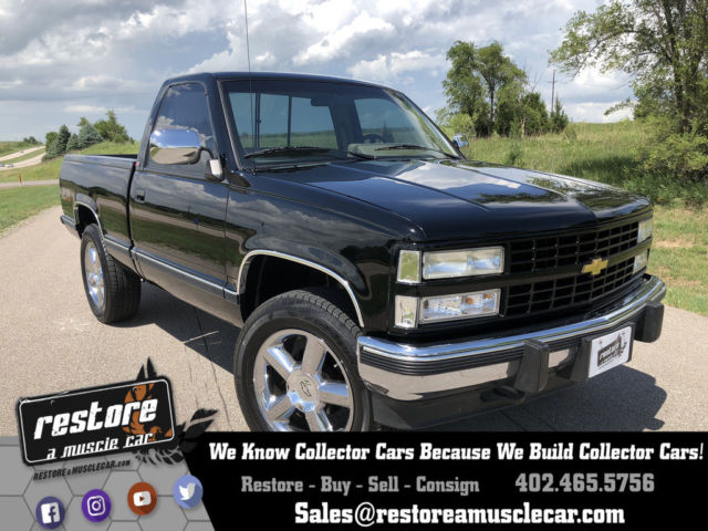 1990 CK 1500 4x4 Z71 Short Box, AC, New Black Finish, Rust Free 1990 Chevrolet C/K Pickup 1500 - 4x4 Z71 Short Box,AC, New Black Finish, No Rust