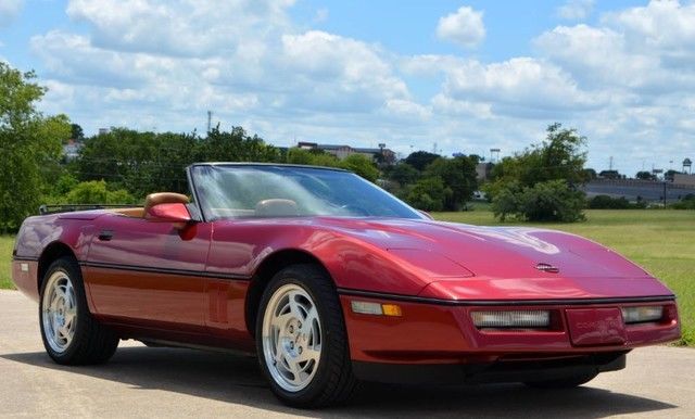 1990 Corvette Convertible 39K Miles Selective Ride Mint A Collector's Dream! 1990 Chevrolet Corvette Convertible