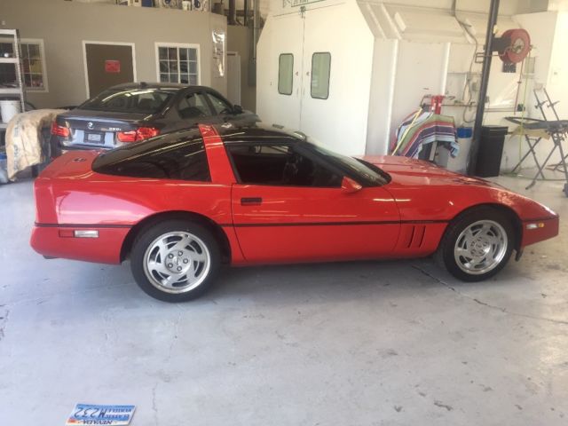 1990 Corvette Copue Red 35k miles 6 Speed 1990 Chevrolet Corvette Coupe