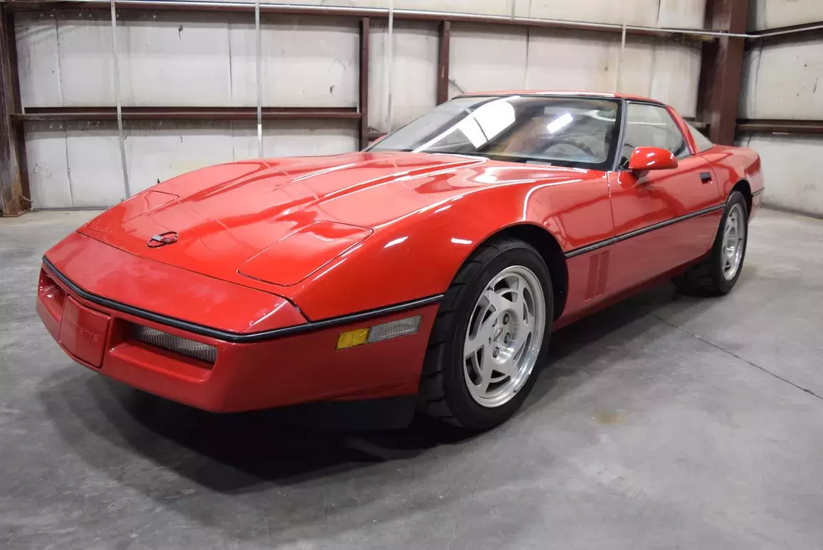 1990 Corvette ZR-1 With 39000 Miles, RED Coupe 5.7L 1990 Chevrolet Corvette ZR-1