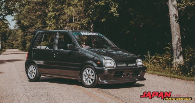 1909 Daihatsu Mira 1990 L200 R32 GTR Grey 13" Watanabe RHD Kei Car L200S 660cc - photo 10