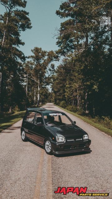 1909 Daihatsu Mira 1990 L200 R32 GTR Grey 13" Watanabe RHD Kei Car L200S 660cc - photo 13