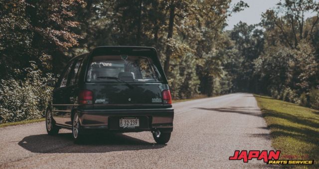 1909 Daihatsu Mira 1990 L200 R32 GTR Grey 13" Watanabe RHD Kei Car L200S 660cc - photo 7