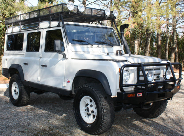 1990 Defender 110 NAS style V8 3.9L EFI Fuel Injected LT77 5-Speed 100 Pictures 1990 Land Rover Defender 110 V8 3.9L EFI Gas LHD LT77 5-Speed 100 Pictures