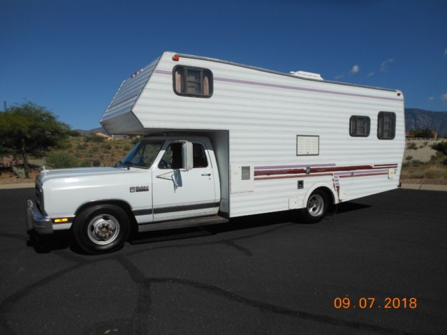1990 Dodge D350 5.9 Cummins Diesel 18k original miles; Fact. RV Conversion RARE! 1990 Dodge Other Pickups