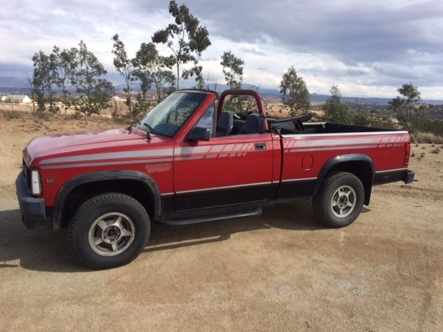 1990 Dodge Dakota Convertible 4X4 1990 Dodge Dakota