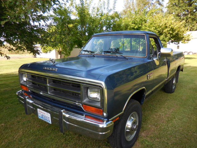 1990 Dodge LE W250 Cummins Diesel 4x4 1989 1991 1992 1993 1990 Dodge Ram 2500 LE
