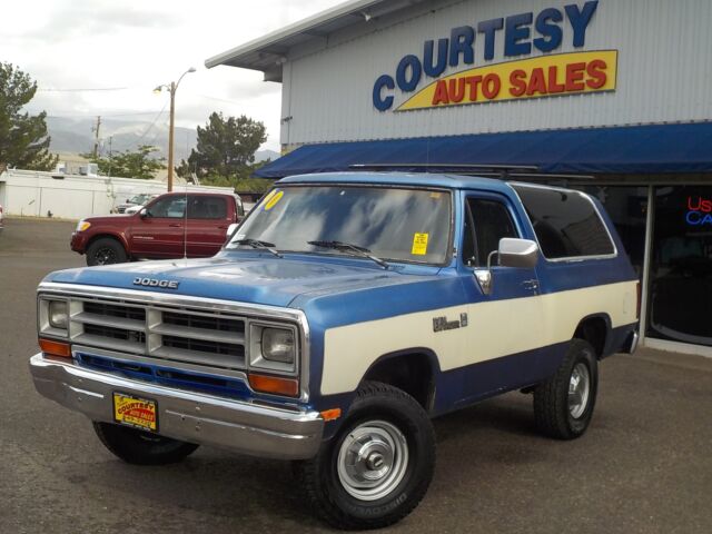 1990 Dodge Ram Charger 2dr AW150 4WD