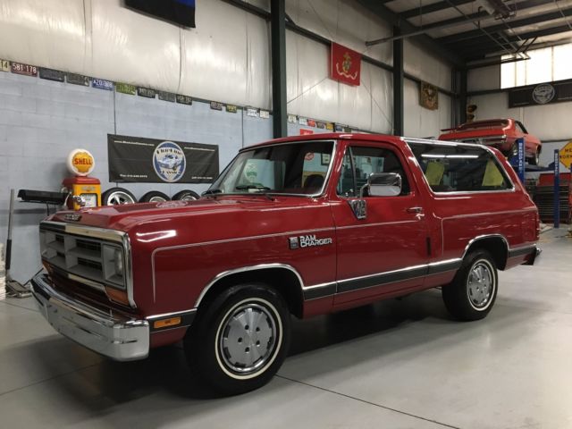 1990 Dodge Ramcharger * 36K Original Miles! A True Time Capsule!!!!! CLEAN!!! 1990 Dodge Ramcharger 150