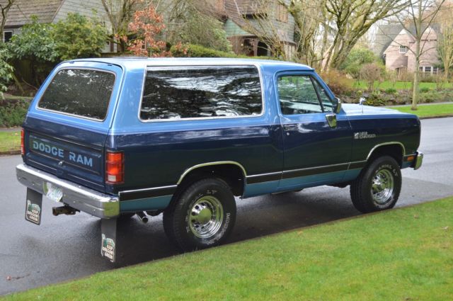 1990 Dodge Ramcharger Full Size SUV - photo 4