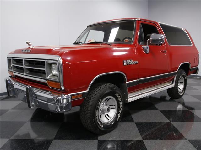 1990 Dodge Ramcharger LE 175,000 Miles Red SUV 360 4x4 Automatic 1990 Dodge Other Pickups LE