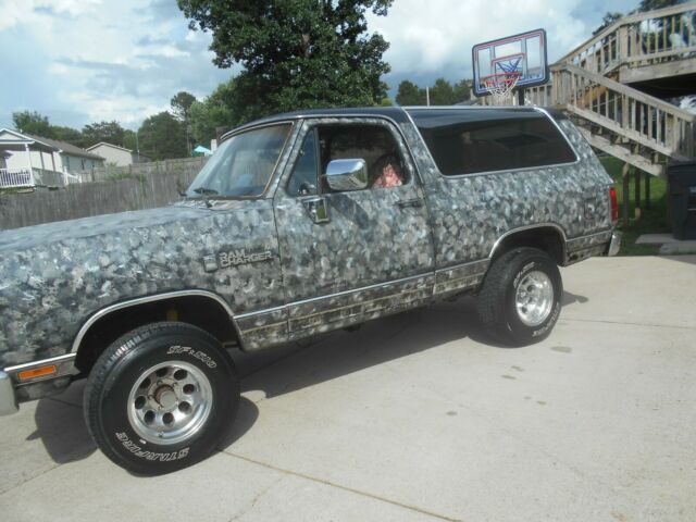 1990 Dodge Ramcharger LE Camo 1990 Dodge Ramcharger LE