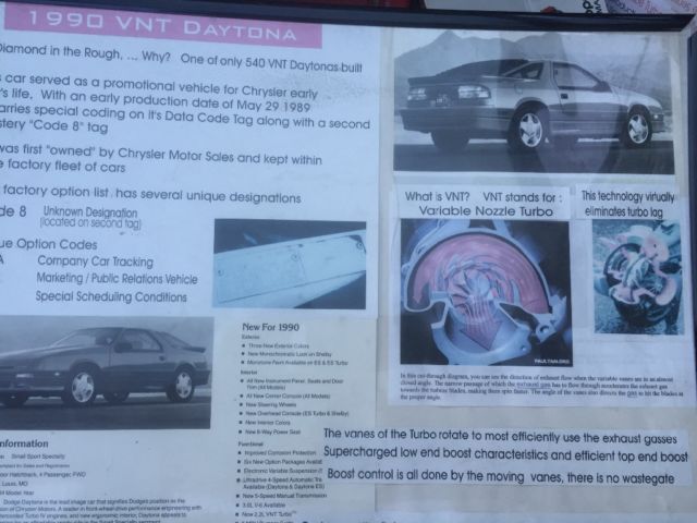 1990 Dodge Daytona Daytona Shelby VNT - photo 11