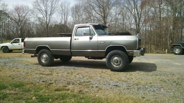 1990 Dodge W250 1st Gen Cummins 1990 Dodge Other Pickups