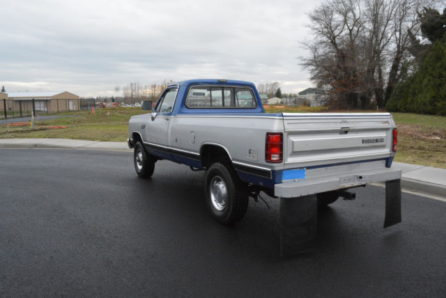 1990 Dodge W350 4x4 Cummins Diesel 5 Speed Manual 1990 Dodge Ram 3500