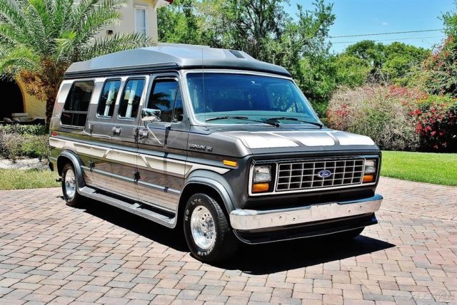 1990 Econoline Conversion Van Accident Free Clean CarFax w/ 51ks Rare 351 V-8 1990 Ford Econoline Conversion Van Stunning Low Miles