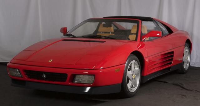 1990 FERRARI 348 TS 36K Miles Rosso Corsa/Tan - Fully Serviced - 1990 Ferrari 348 --