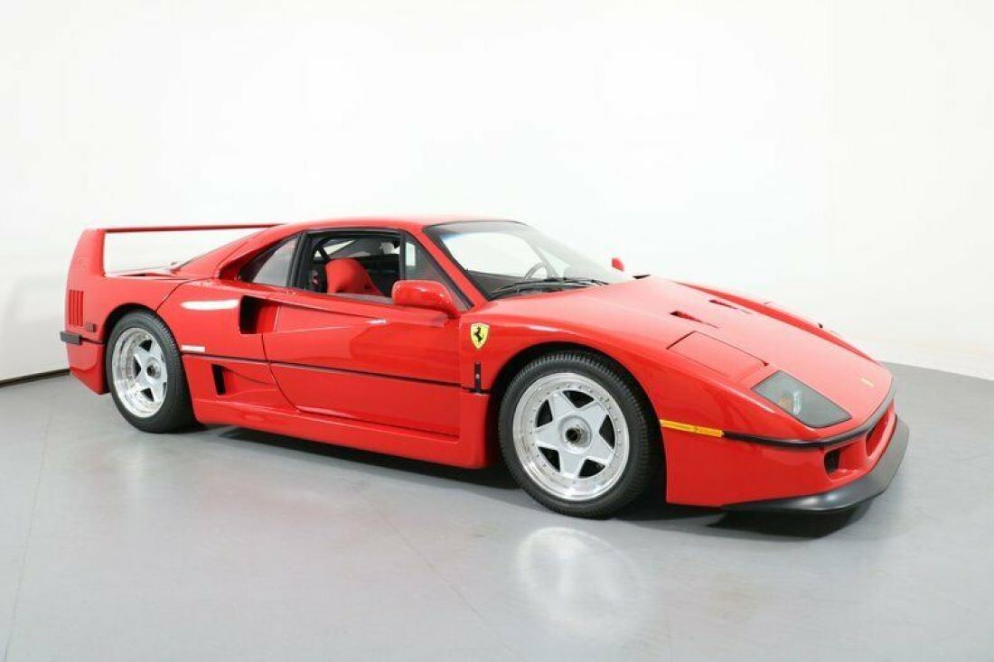 1990 Ferrari F40 8518 Miles Rosso Corsa Coupe 8 Cylinder Engine 1990 Ferrari F40