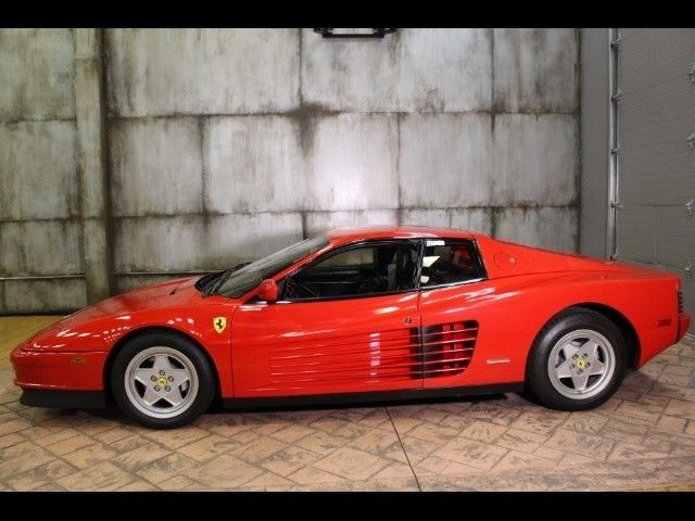 1990 FERRARI Testarossa Over $40k in Recent Services 33250 Miles Red 4.9 Flat 1 1990 Ferrari Testarossa Over $40k in Recent Services