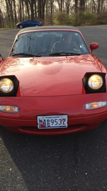 1990 First Series Miata one family owner only 44K original miles!!!! 1990 Mazda MX-5 Miata