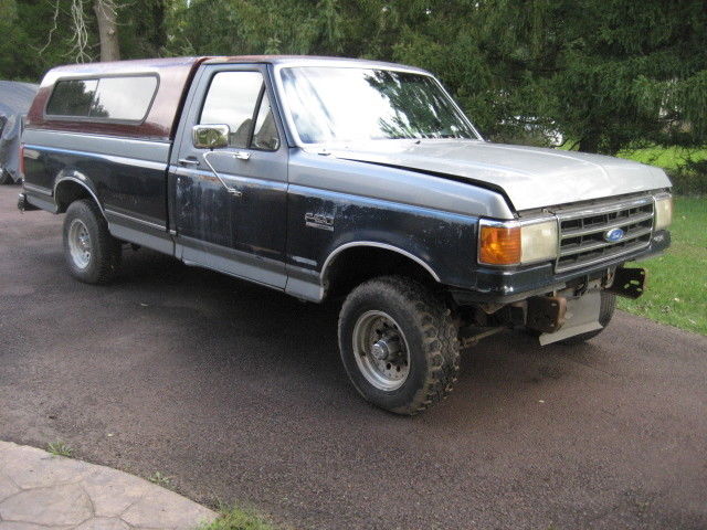 1990 Ford 4X4 F150 Lariat 8 Ft Bed 6 Cyl Auto 1990 Ford F-150 XLT Lariat
