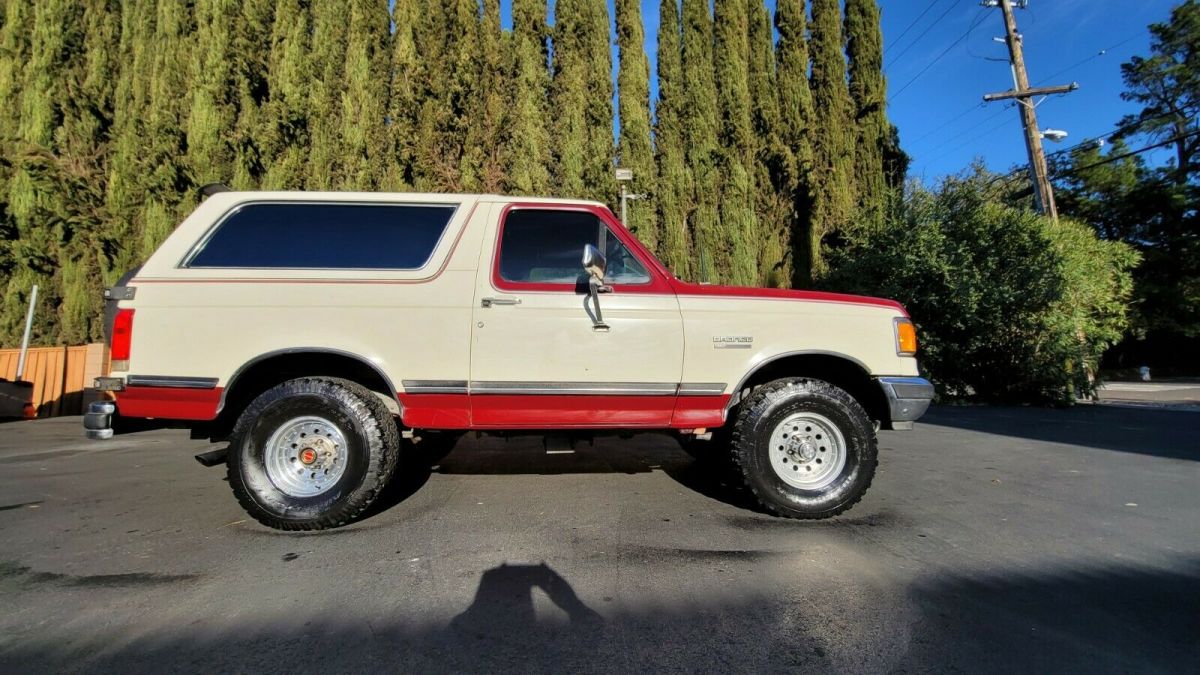 1990 Ford Bronco 4x4 XLT 5.8L 351 V8 Locking Hubs Auto 1995 OJ 1979 High boy 4wd 1990 Ford Bronco