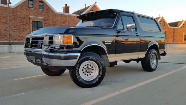 1990 FORD BRONCO EDDY BAUER ONE OWNER ALL ORIGINAL WITH ONLY 118K.MILES !!! 1990 Ford Bronco EDDY BAUER