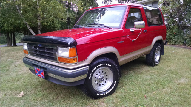 1990 Ford Bronco II Eddie Bauer 4x4 *Clean V6/tons of new parts/winter ready* 1990 Ford Bronco II