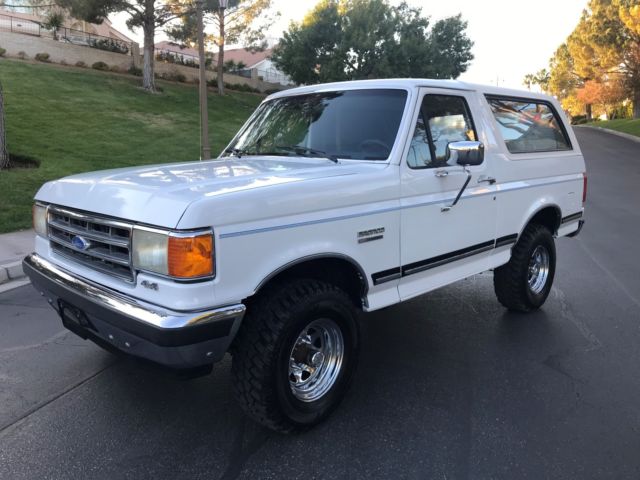 1990 Ford Bronco XLT 4x4 orginal westcoast truck 1990 Ford Bronco